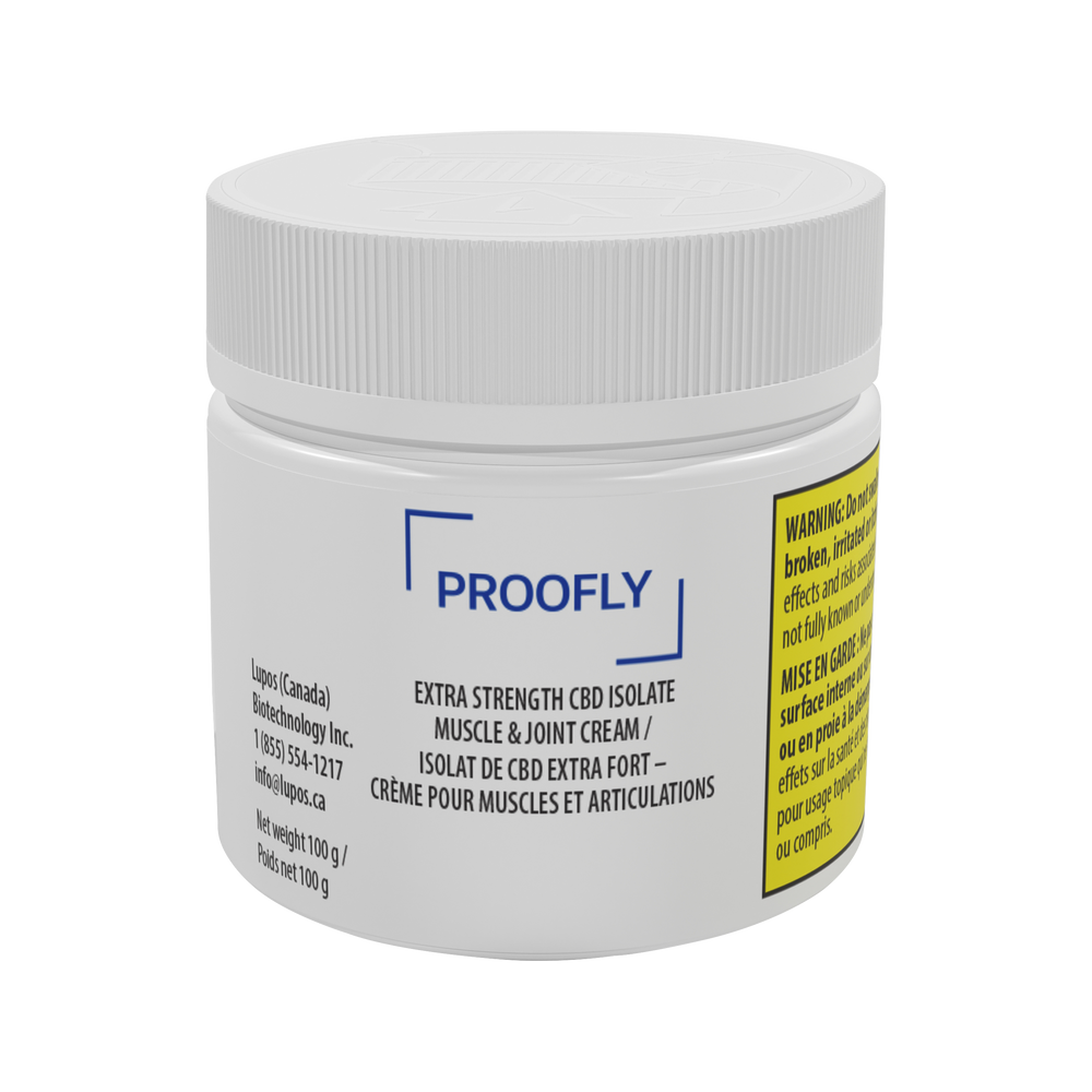 Extra Strength CBD Isolate Muscle & Joint Cream
