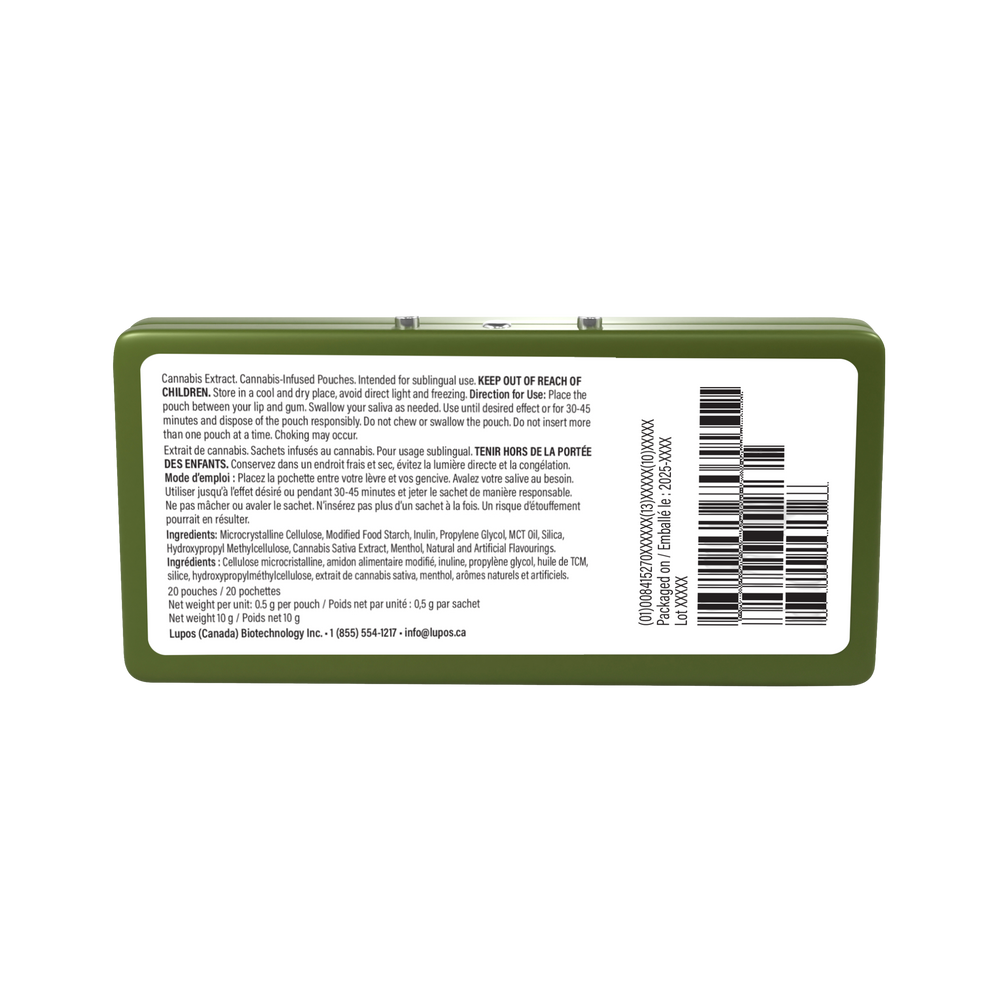 Daily THC Mint Relief Dips (20 pack)