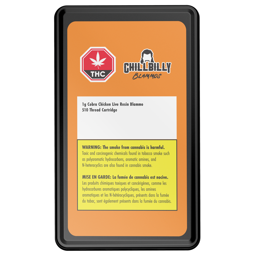 Cobra Chicken Live Resin 510 Thread Cartridge (1G)