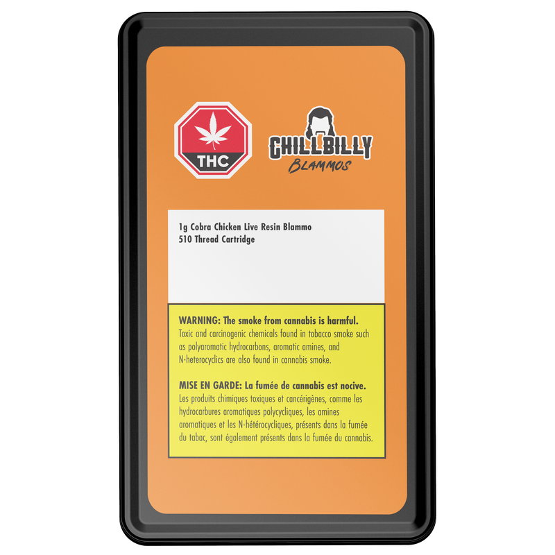 Cobra Chicken Live Resin 510 Thread Cartridge (1G)