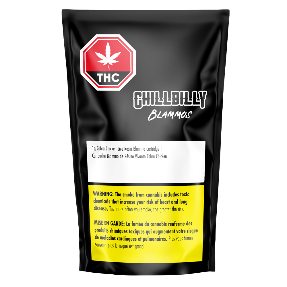 Cobra Chicken Live Resin 510 Thread Cartridge (1G)