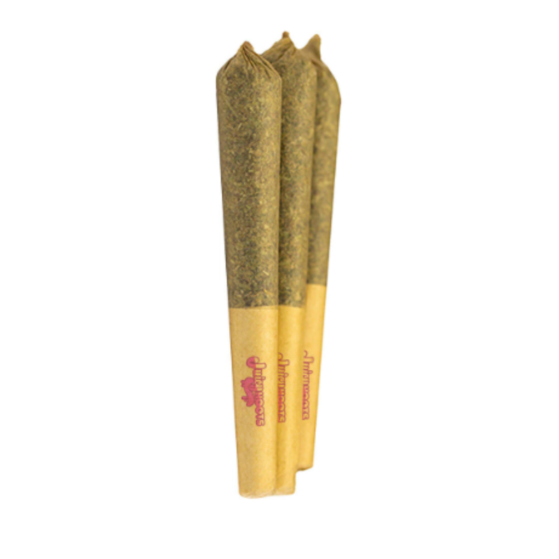 Double Blue Cherry Flavour Flip Infused Pre-Rolls (3x0.5G)