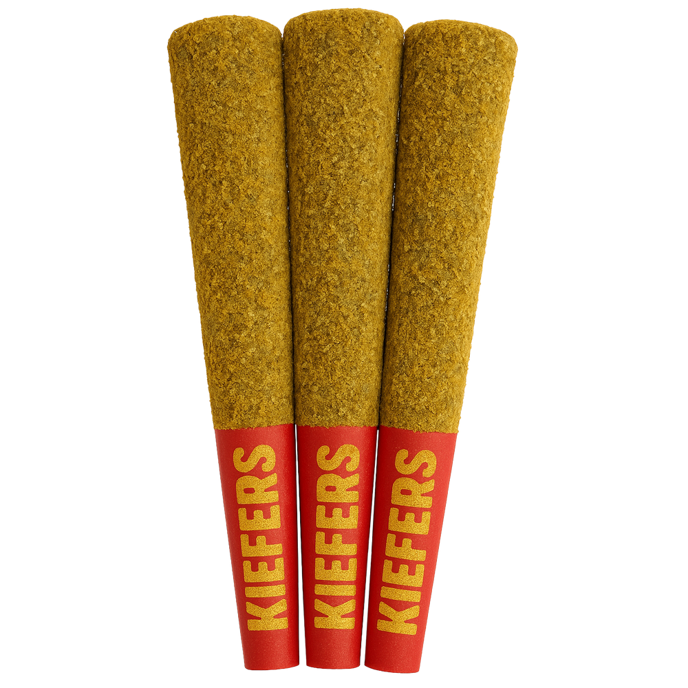 Max 50's Kiefers Quad Infused Pre-Rolls - Slurricrasher (3x0.45G)