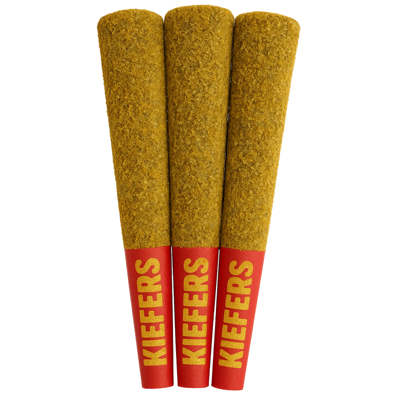 Max 50's Kiefers Quad Infused Pre-Rolls - Slurricrasher (3x0.45G)