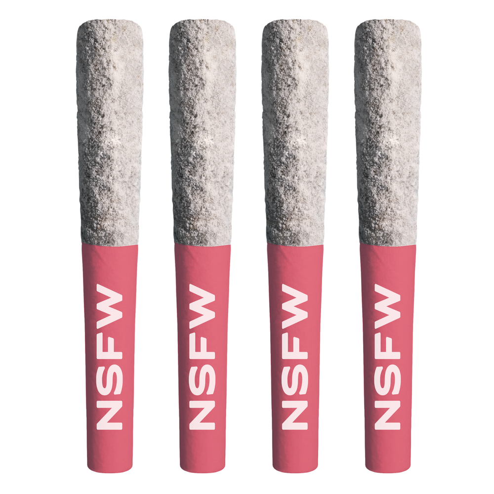 NSFW Diamond Coated Infused Multi-Pack Pre-Rolls (4x0.5G)