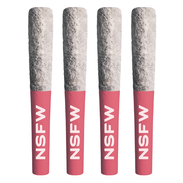 NSFW Diamond Coated Infused Multi-Pack Pre-Rolls (4x0.5G)